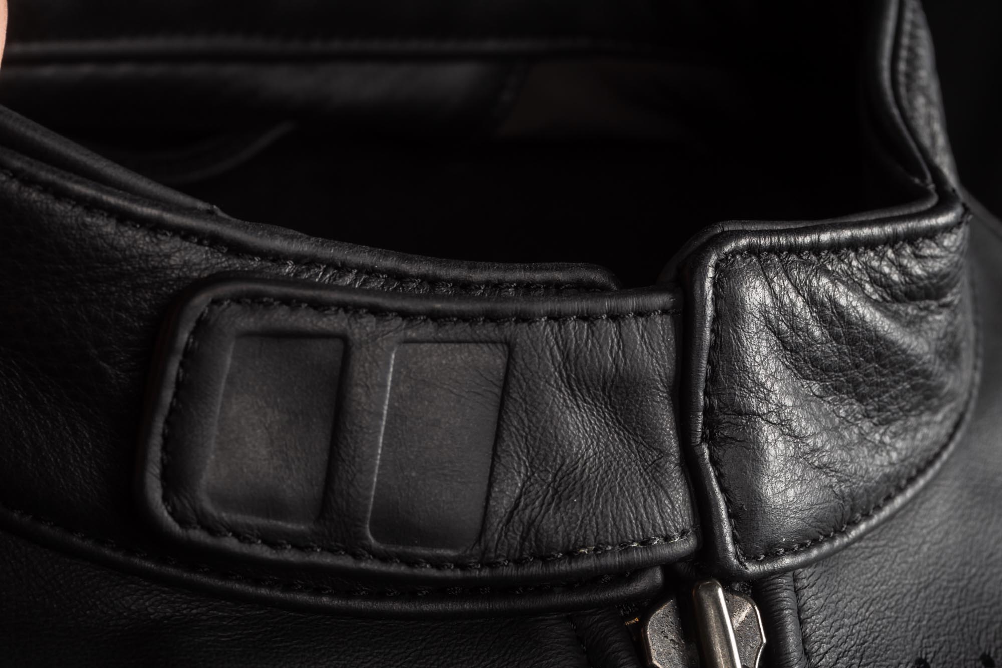 Klim Sixxer Motorrad Lederjacke schwarz M Abbildung 8