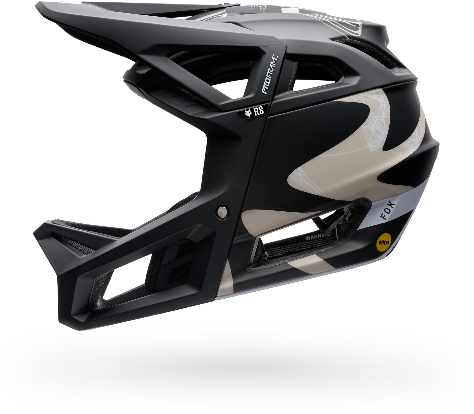FOX Proframe RS Diffuse Mips Nedförshjälm svart S (51-55) Figur 4