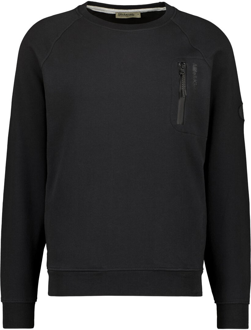 Alife And Kickin FabioAK A French Terry Sweatshirt Sweatshirt Sort M Figur 1