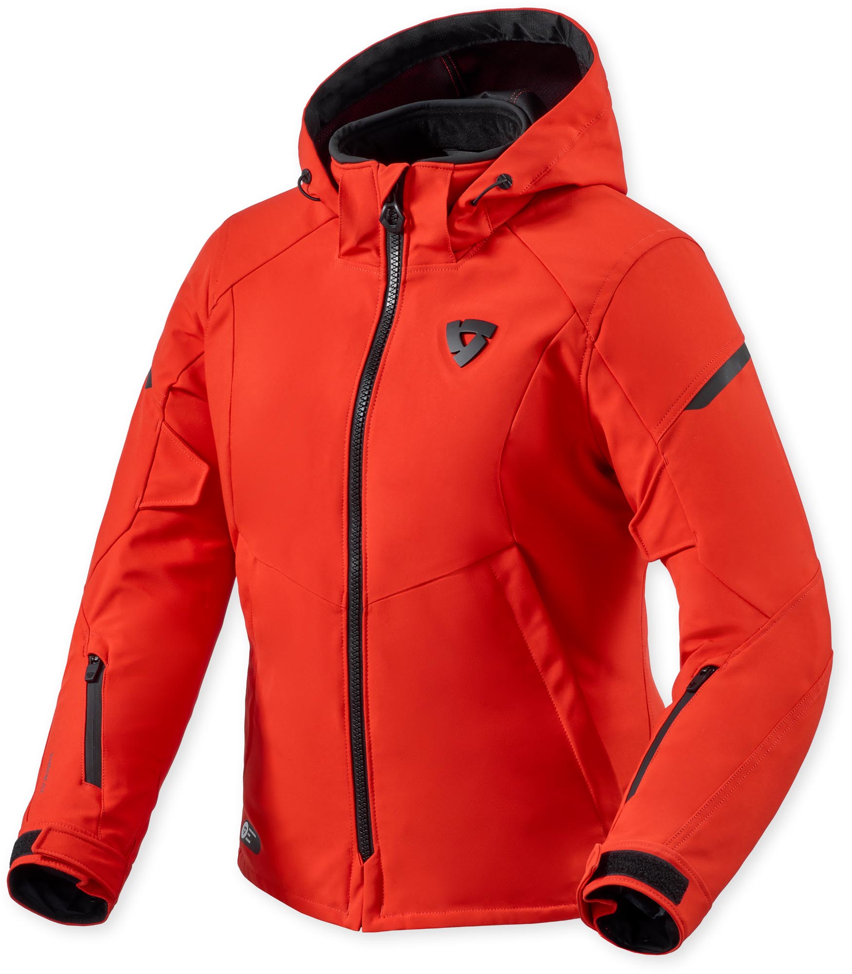 Revit Afterburn 2 H2O waterdichte dames motorfiets textieljas Rood 34 Figuur 1