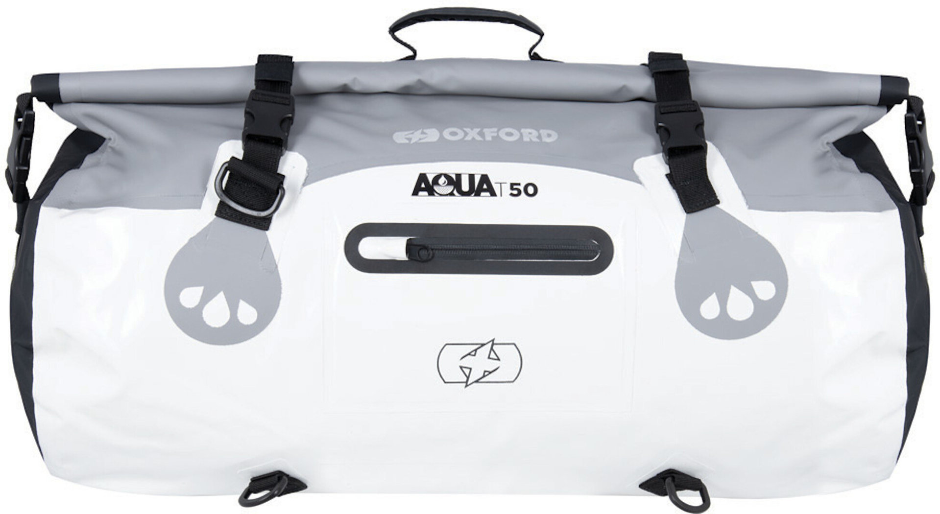 Oxford AQUA T-50 Roll Bag alb/gri Figura 3