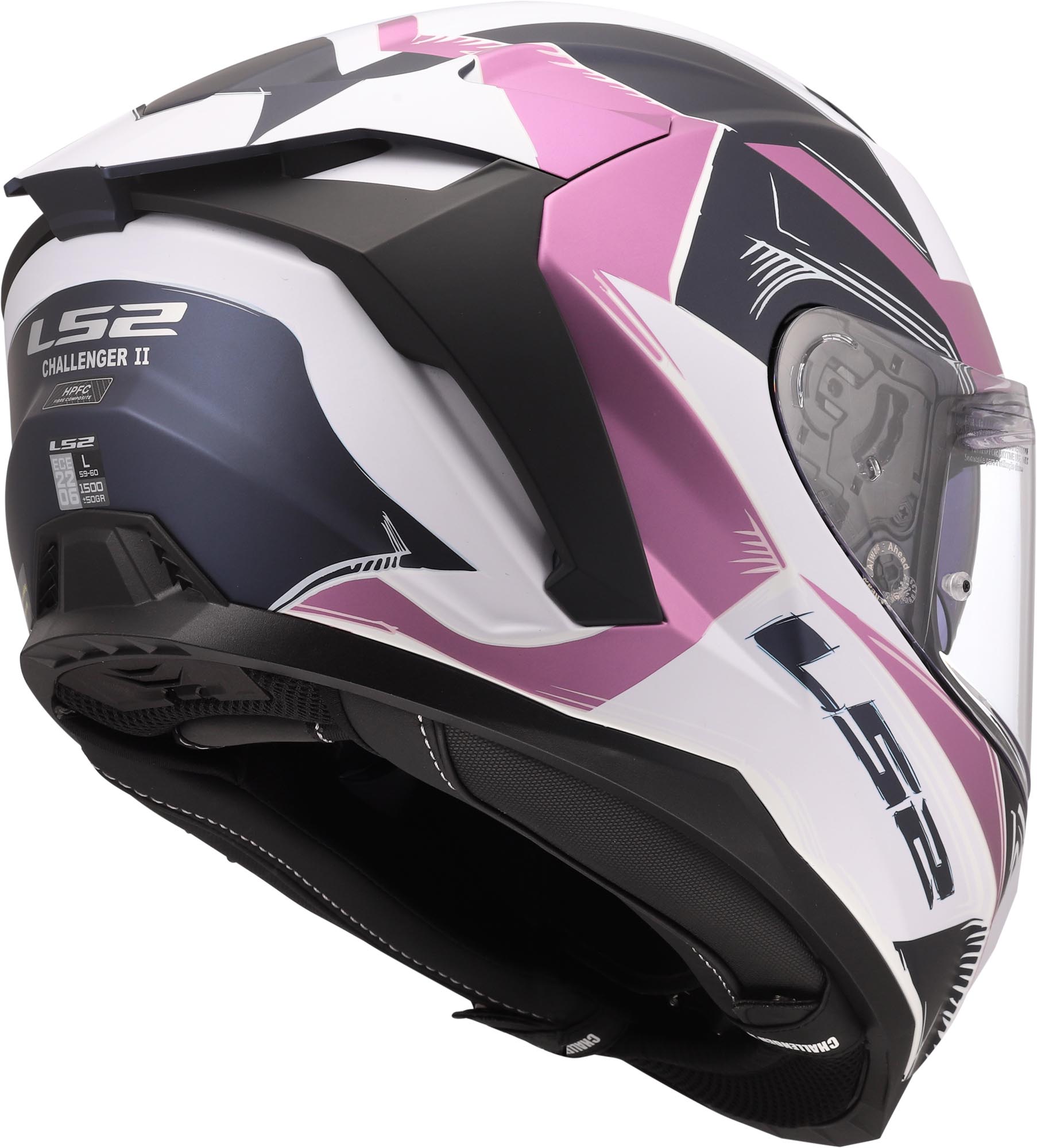 LS2 FF817 Challenger II Flaman Helm S (55/56) Abbildung 4