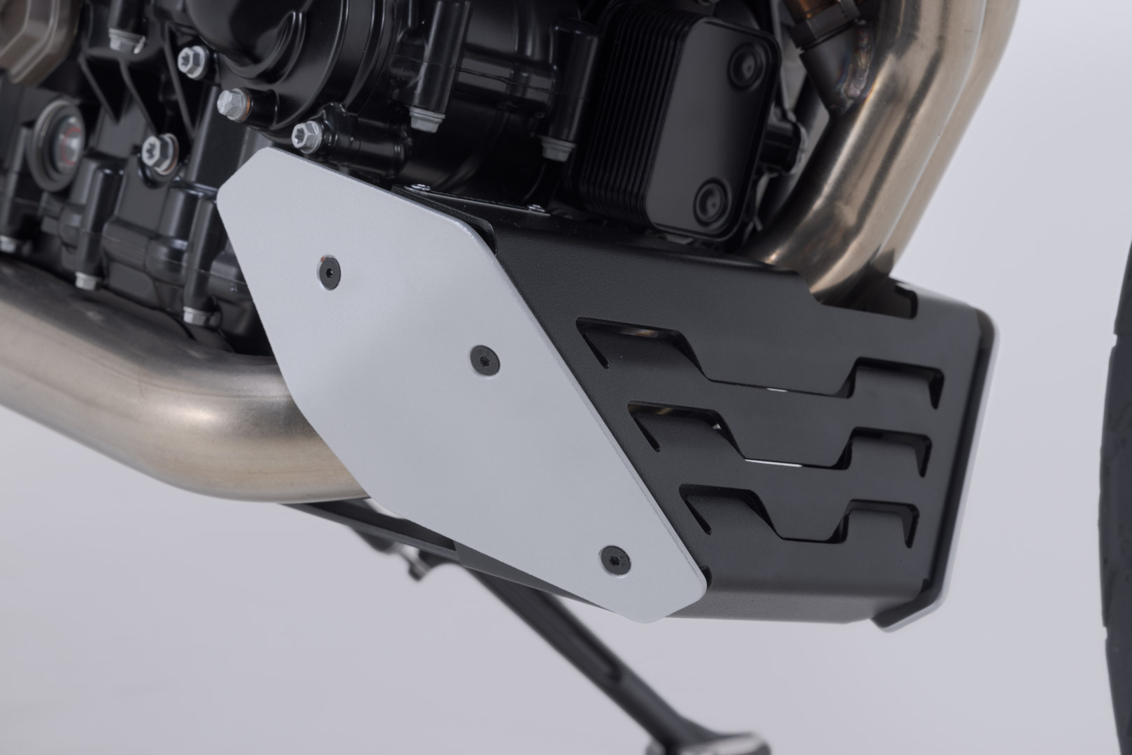 SW-Motech Spoiler frontal - Negru/Argintiu. Husqvarna Svart-/Vitpilen 801. Figura 4