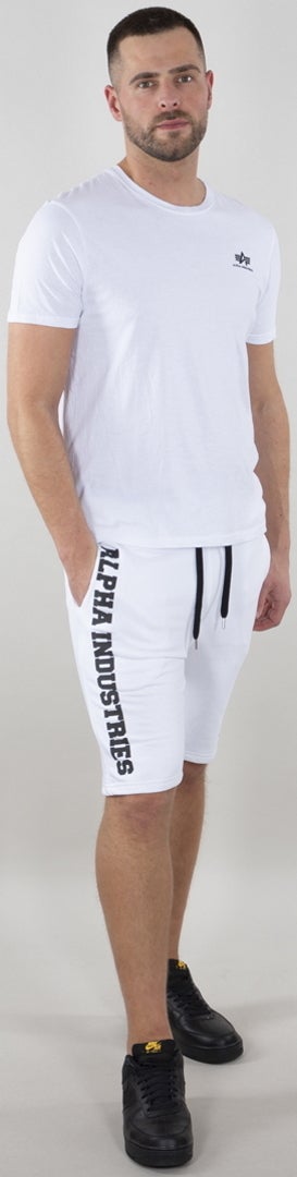 Alpha Industries Big Letters Šortky bílá XL Obrázek 2