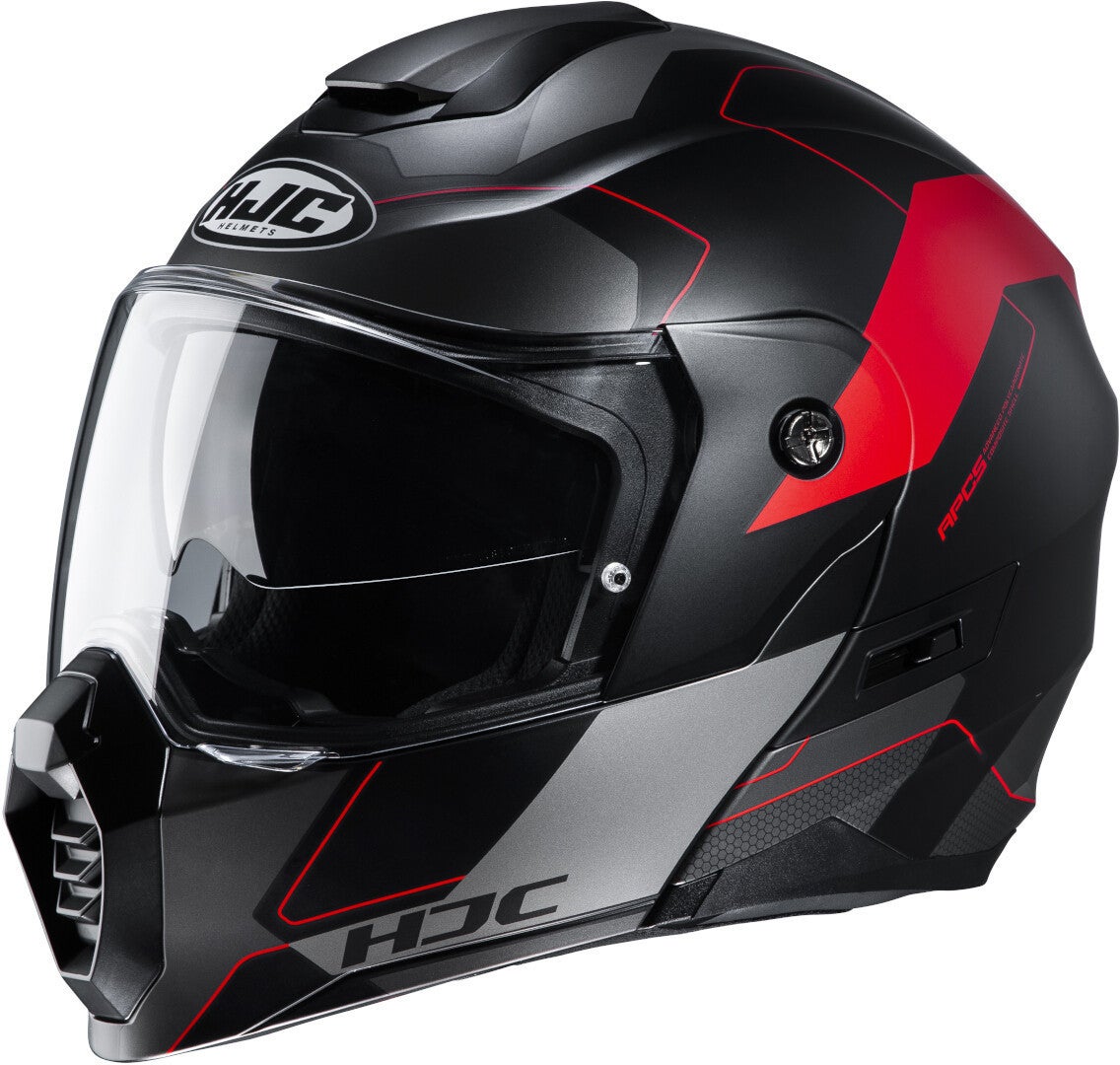 HJC C80 Rox casco nero opaco/rosso M (57/58) Figura 2