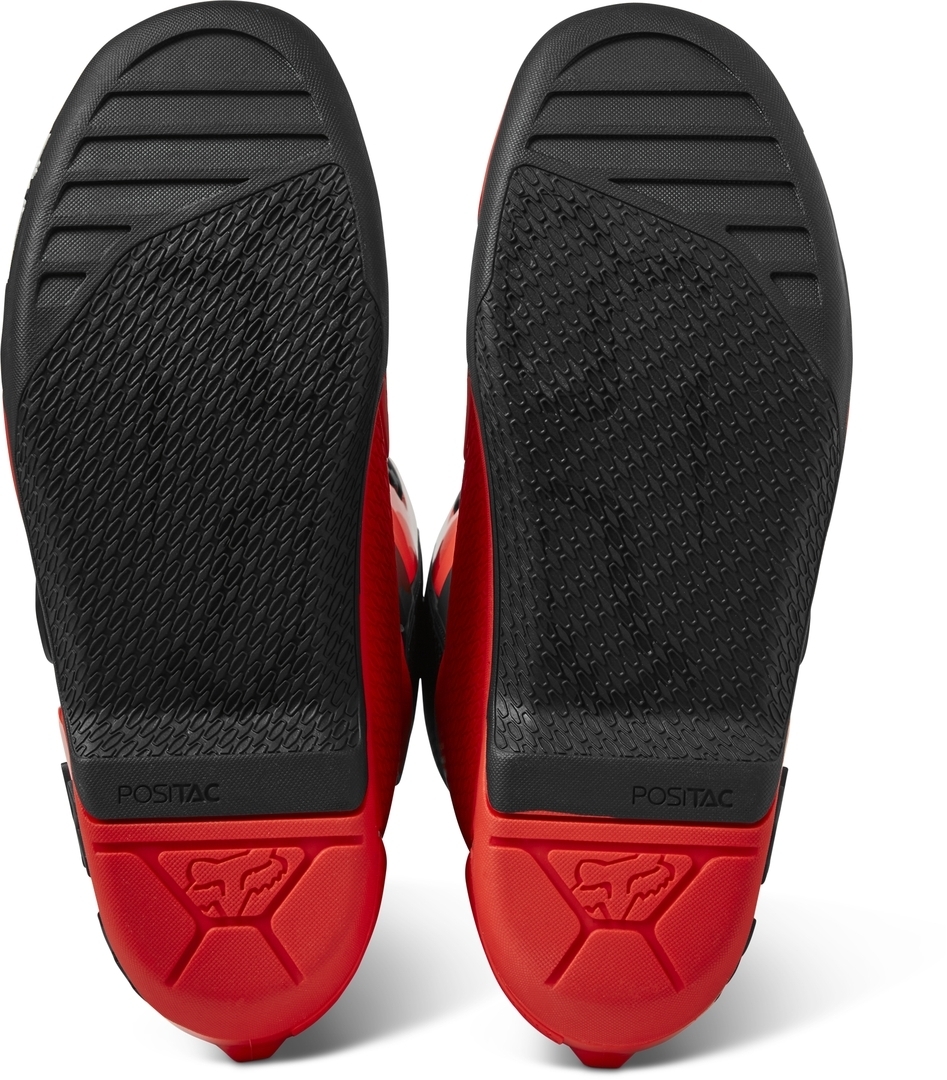 FOX Comp Motocross Boots red 9 Figure 5