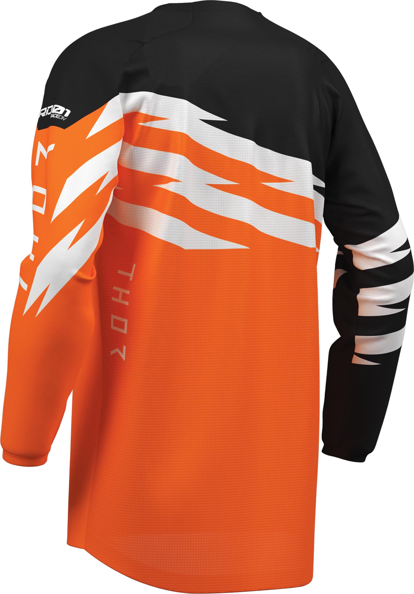 Thor Launchmode Shockie Maillot de motocross jeunesse noir/orange L Figure 2