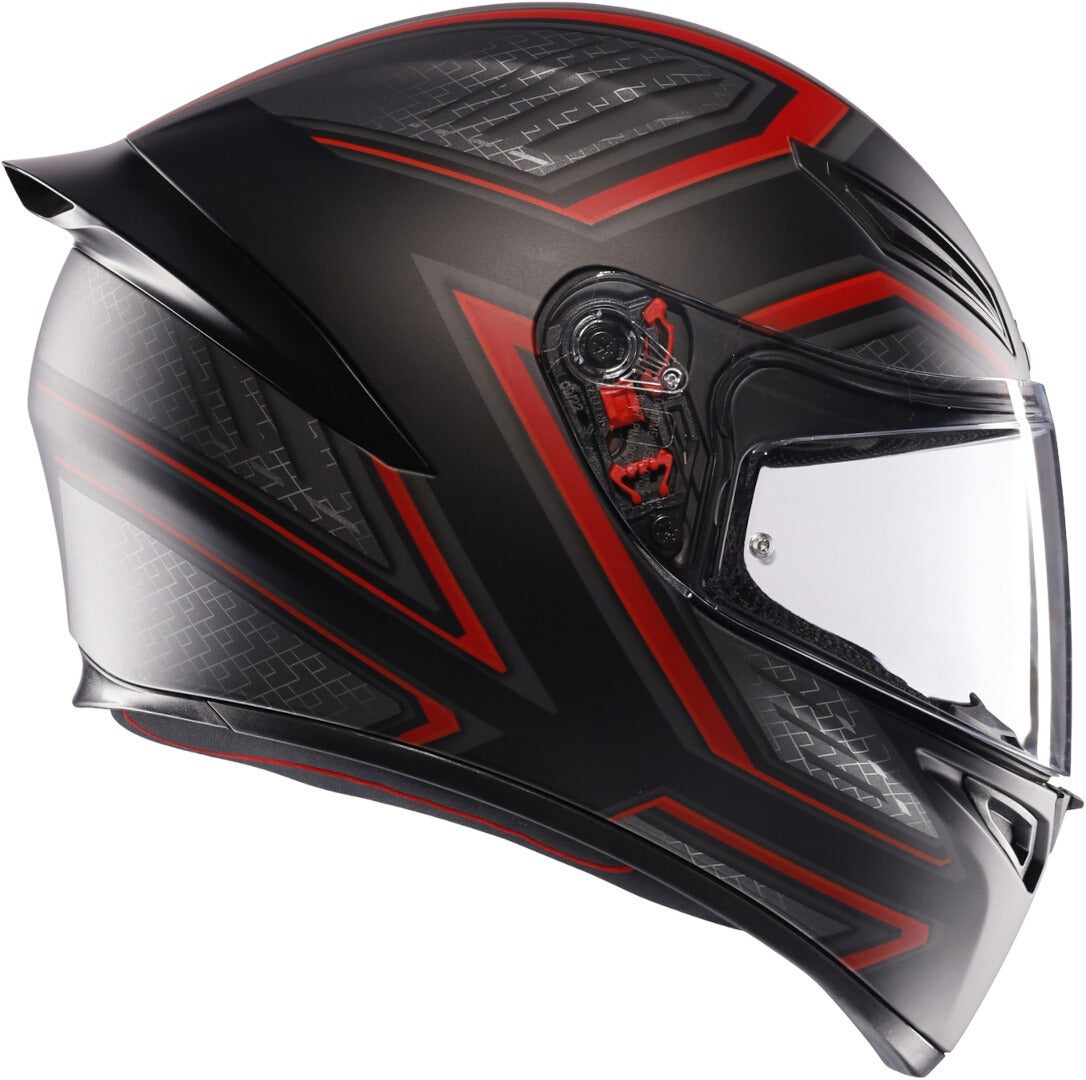 AGV K1-S Sling Přilba černá matná/červená S (55/56) Obrázek 7