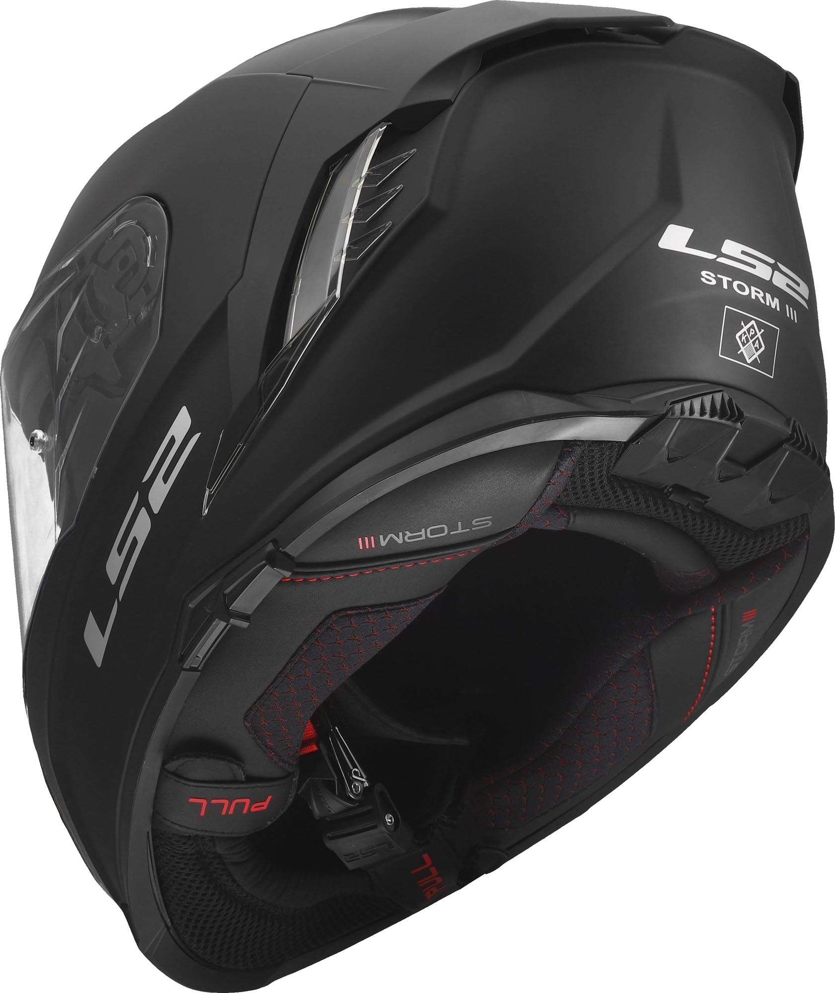 LS2 FF818 Storm III Kask Black Matt L (59/60) Rysunek 12