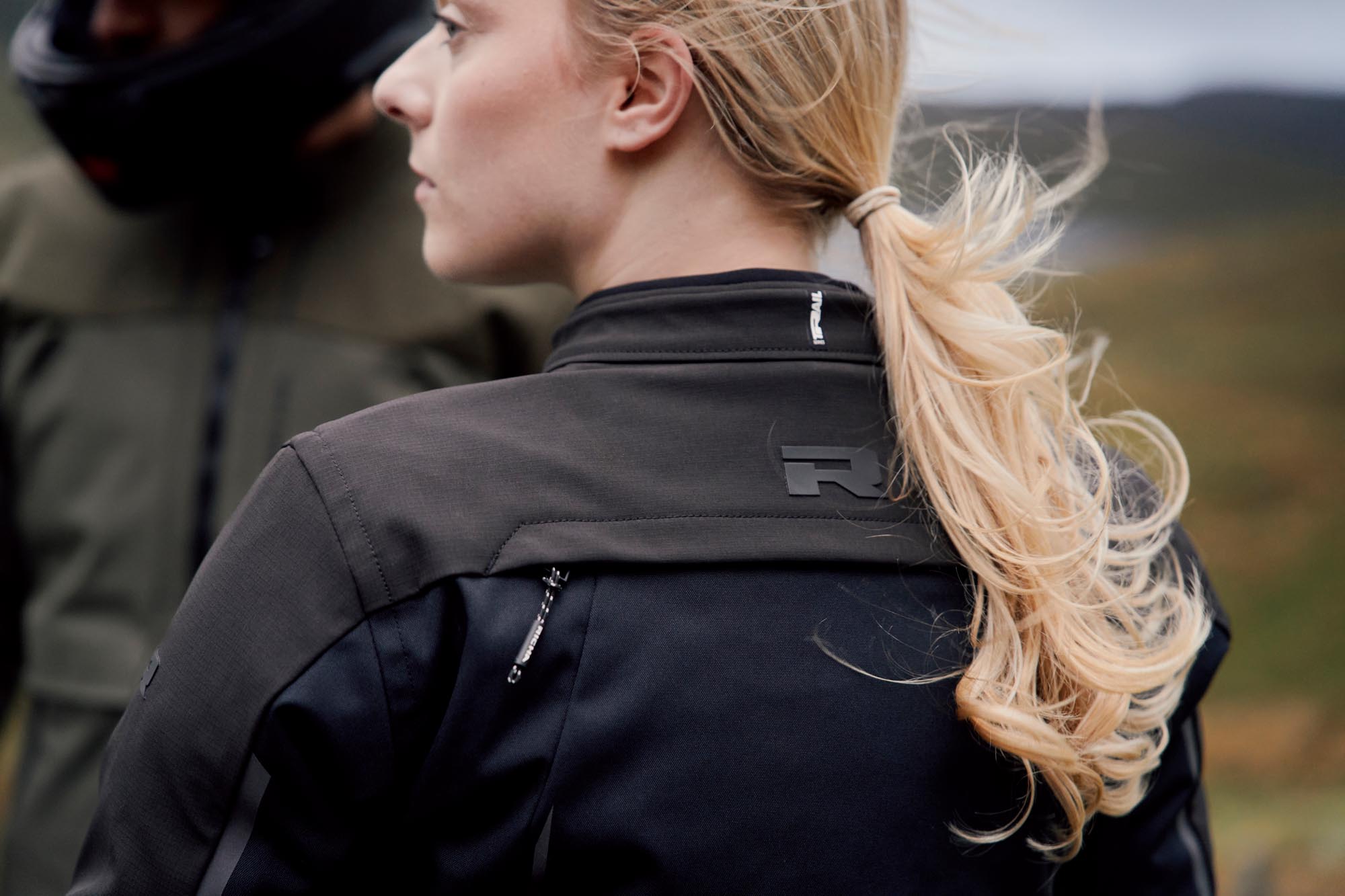 Richa Eternity Jaqueta têxtil feminina impermeável para motocicletas preto S Figura 7