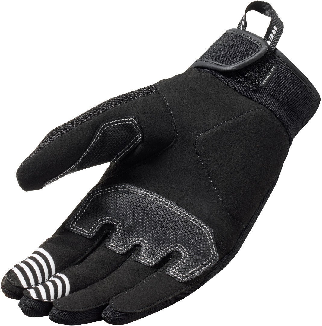 Revit Endo Damen Motorrad Handschuhe schwarz/weiß XS Abbildung 2