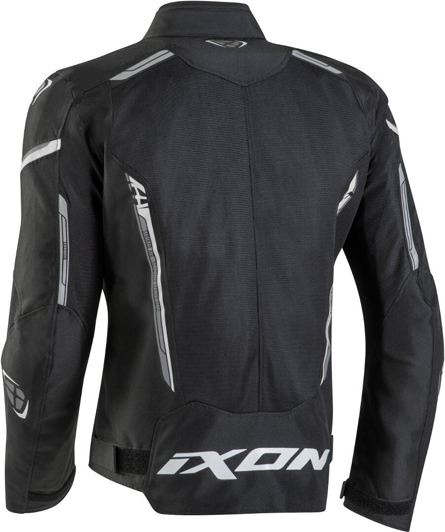 Ixon Striker Air WP Motorcycle Textile Jacket black/white S Figure 2
