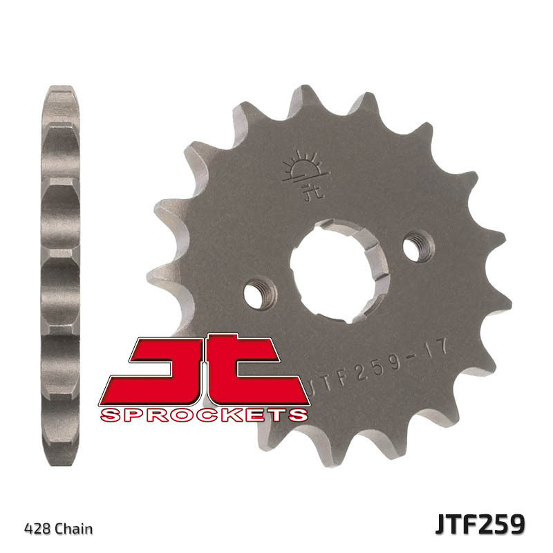 PIGNONS JT Pignon acier standard 259 - 428 Figure 2