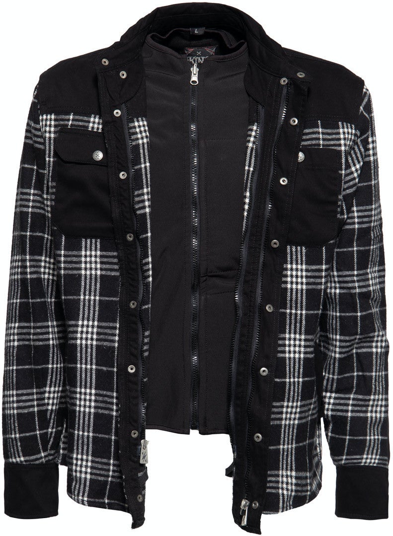 King Kerosin Lone Wolf Blanko Adventure Functioneel overhemd M Figuur 3