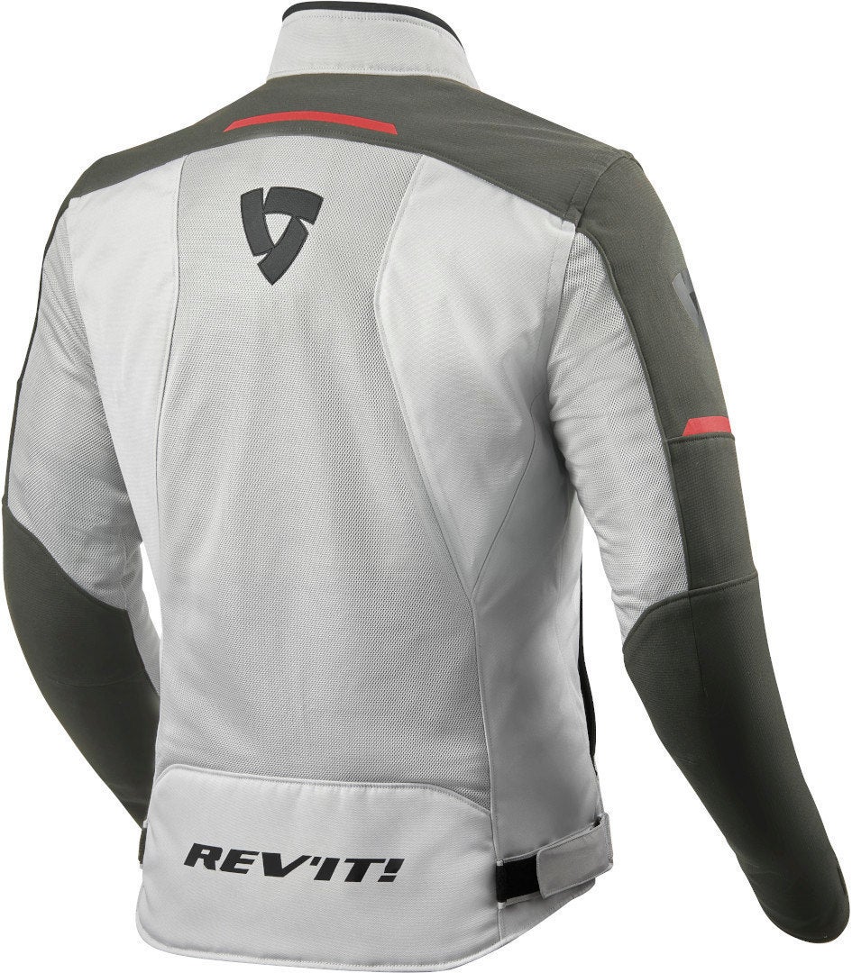 Revit Airwave 3 Motorrad Textiljacke weiß/grau M Abbildung 2