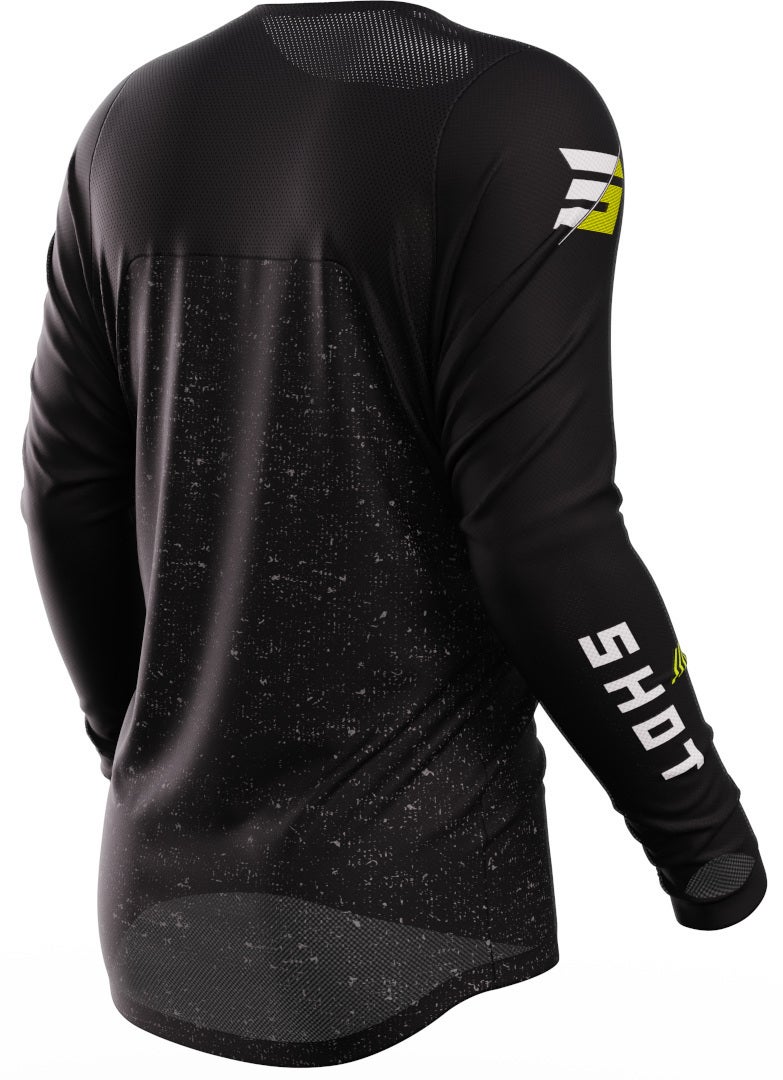 Shot Contact Speck Motocross trøje sort/neon L Figur 2