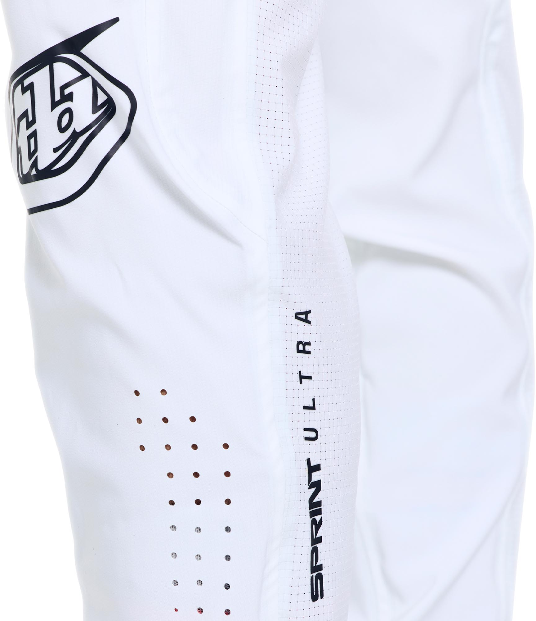Troy Lee Designs Sprint Ultra Mono Bicycle Pants white 38 Figure 4