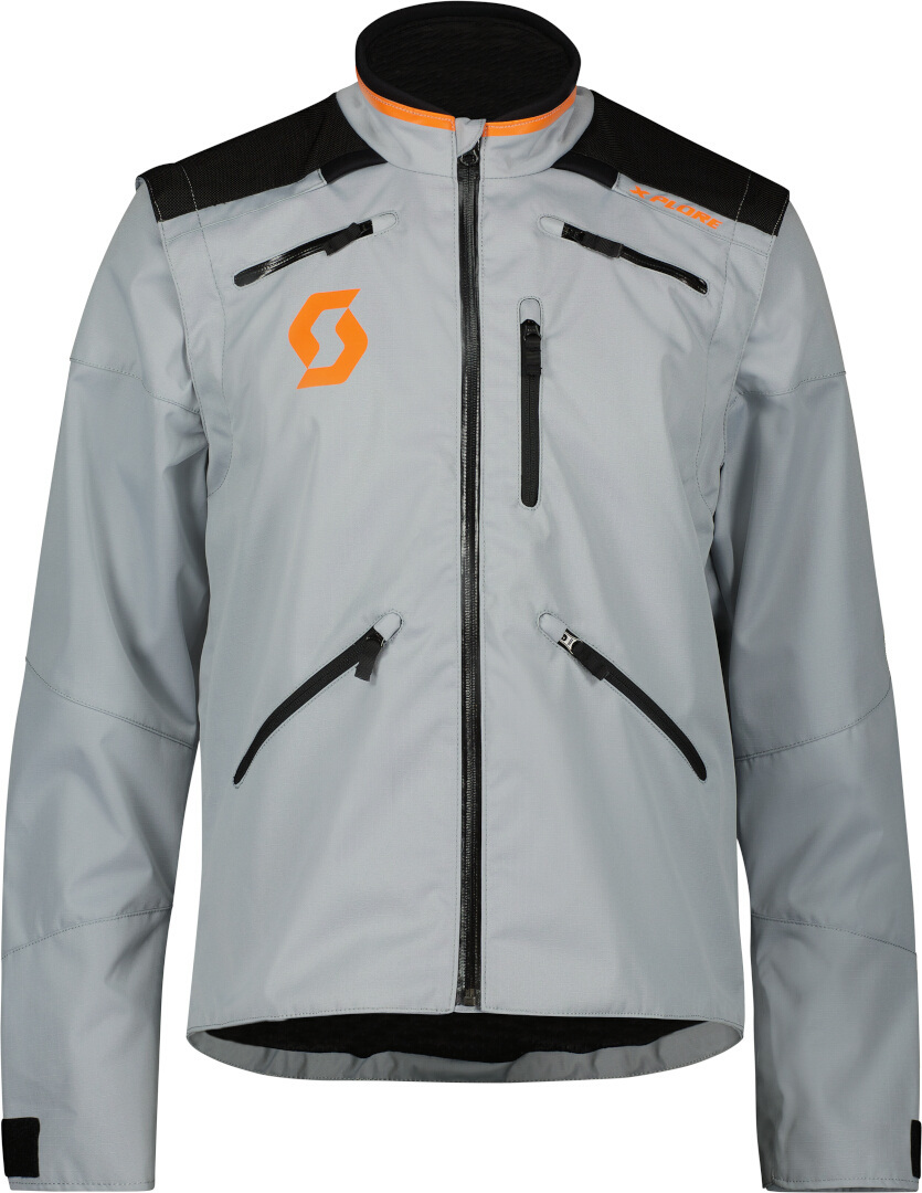 Scott X-Plore Veste de motocross Gris/Orange L Figure 1