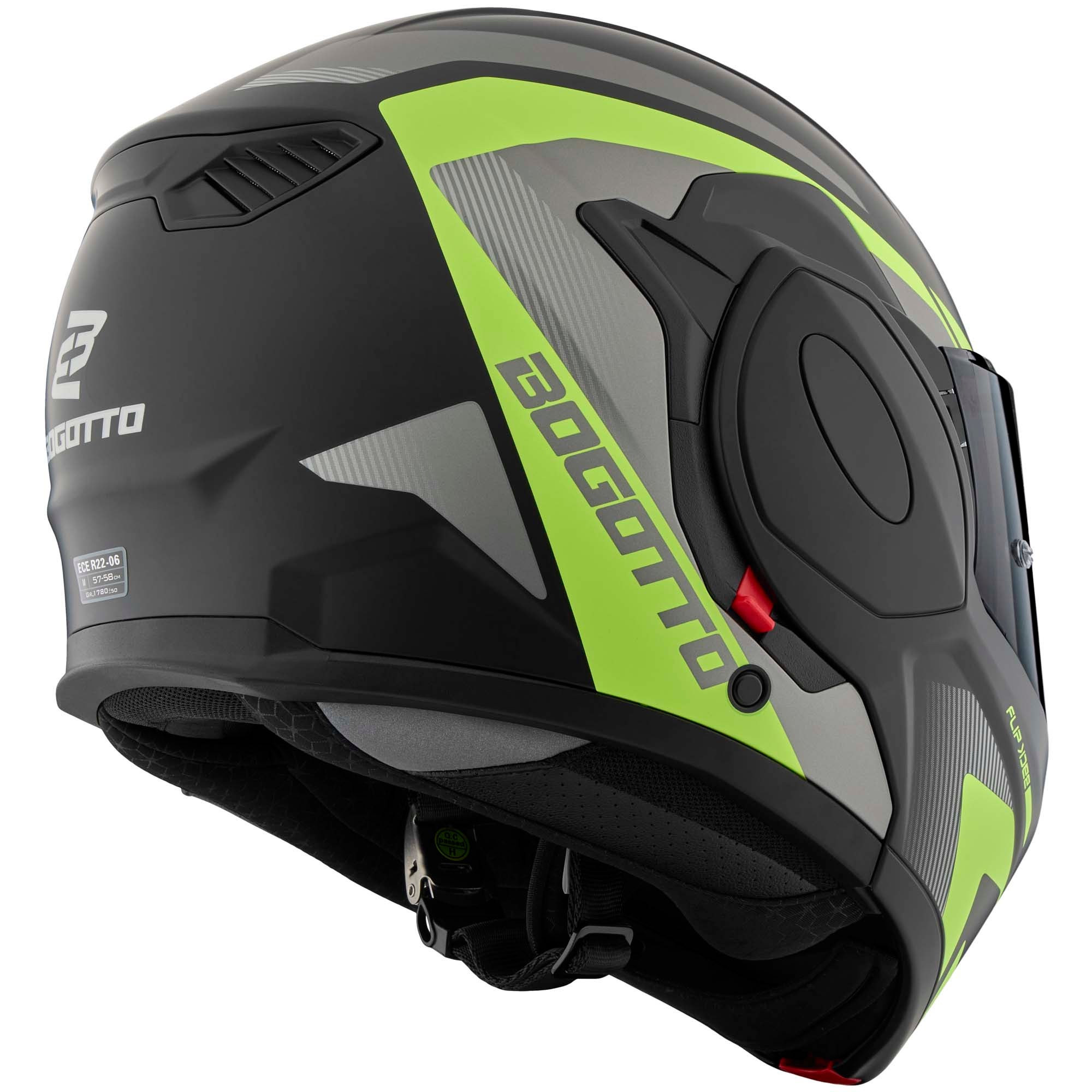 Side view of Bogotto FS-X600 Atyr Helmet