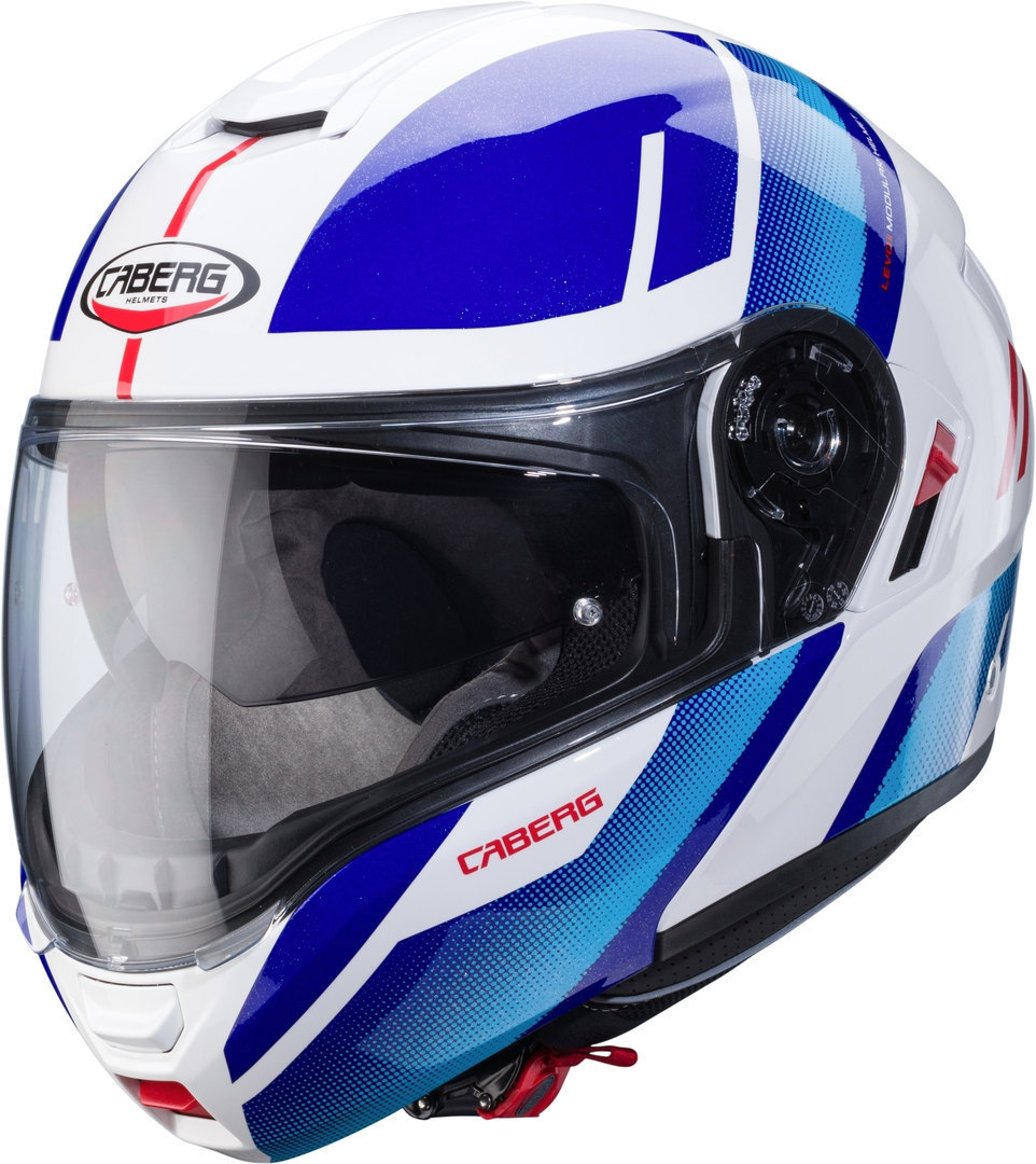Caberg Levo X Manta Helmet white/blue/red M (57/58) Figure 1