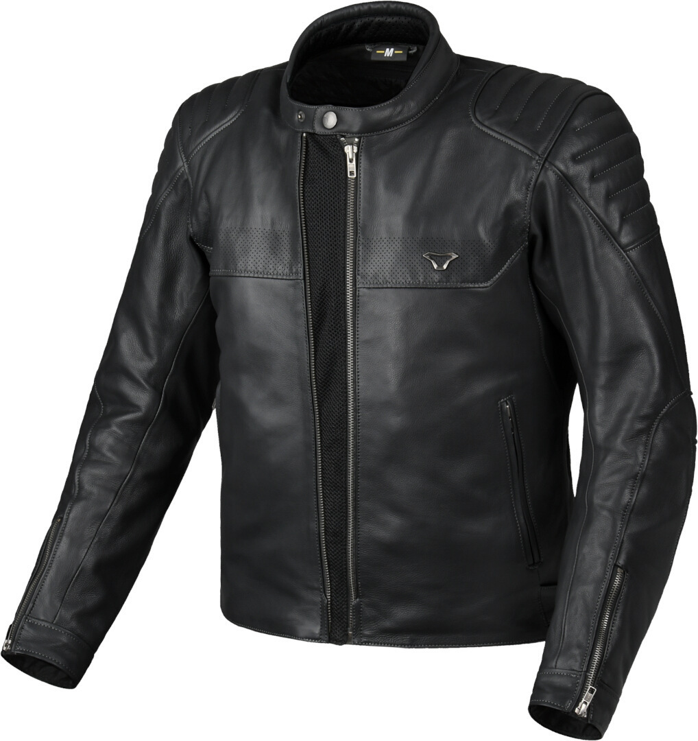Macna Lance 2.0 perforated Motorcycle Leather Jacket black 58 Figure 2