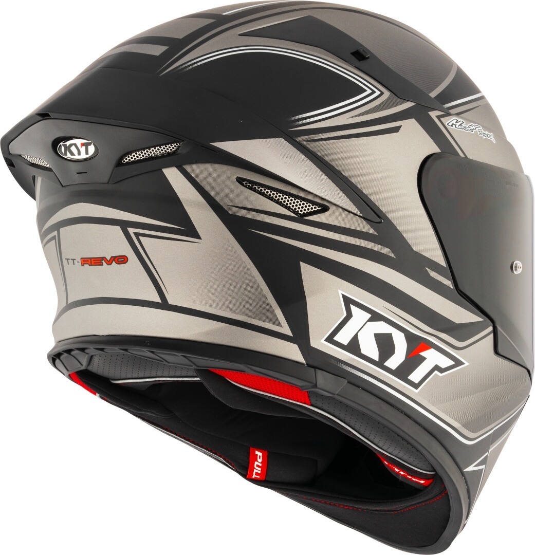 KYT TT-Revo Tourist Hjälm Grey Matt XS (53/54) Figur 4