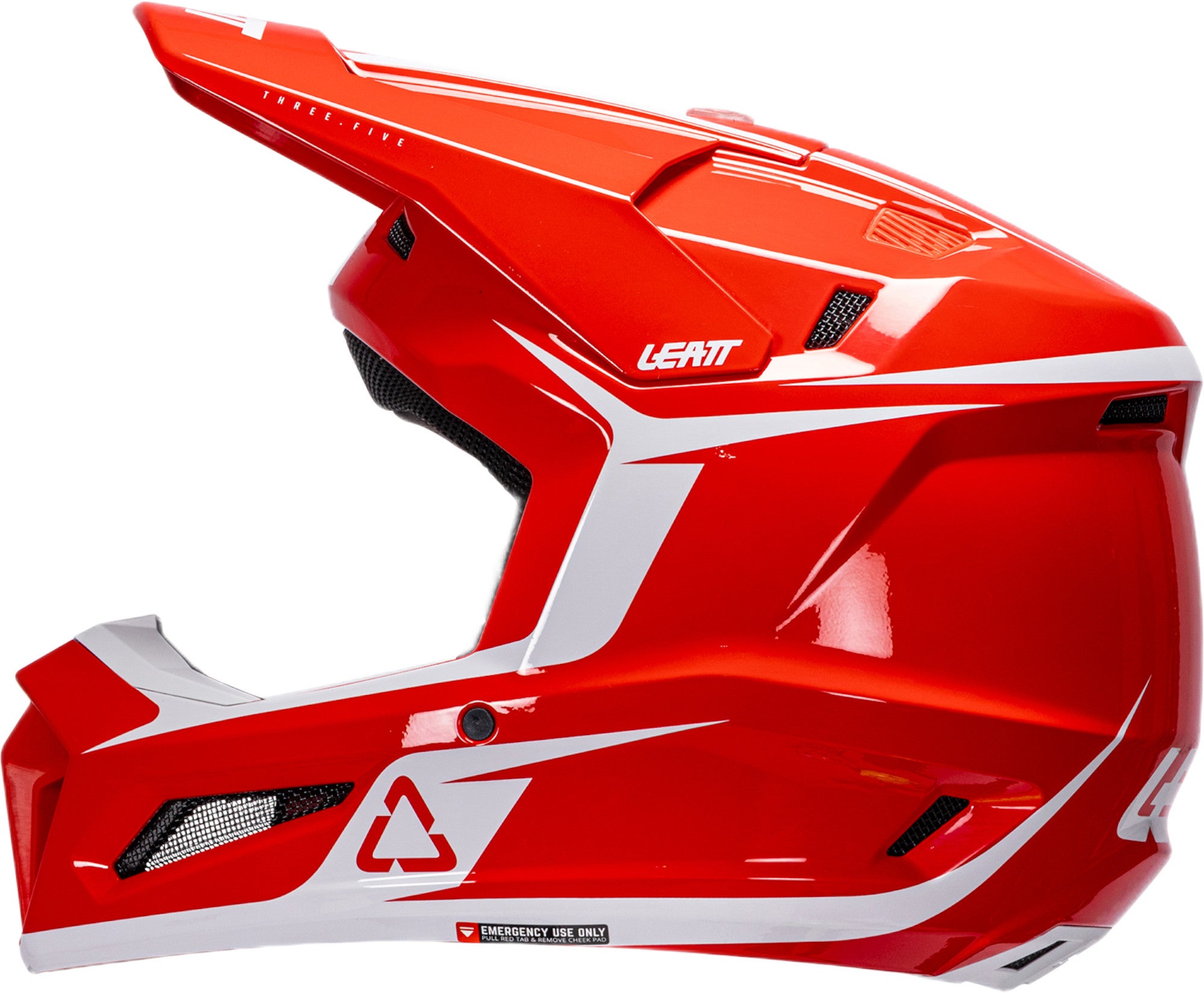 Leatt 3.5 V26 Motorcrosshelm met bril rood/wit XL (61/62) Figuur 5
