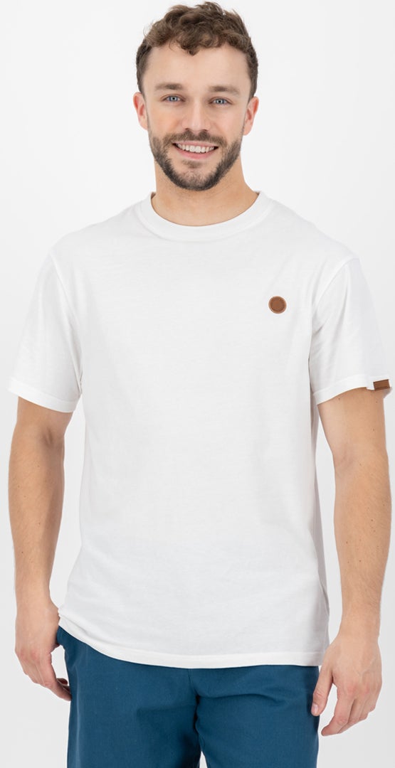Alife And Kickin MaddoxAK A Autumn T-Shirt Efterår T-shirt hvid M Figur 2