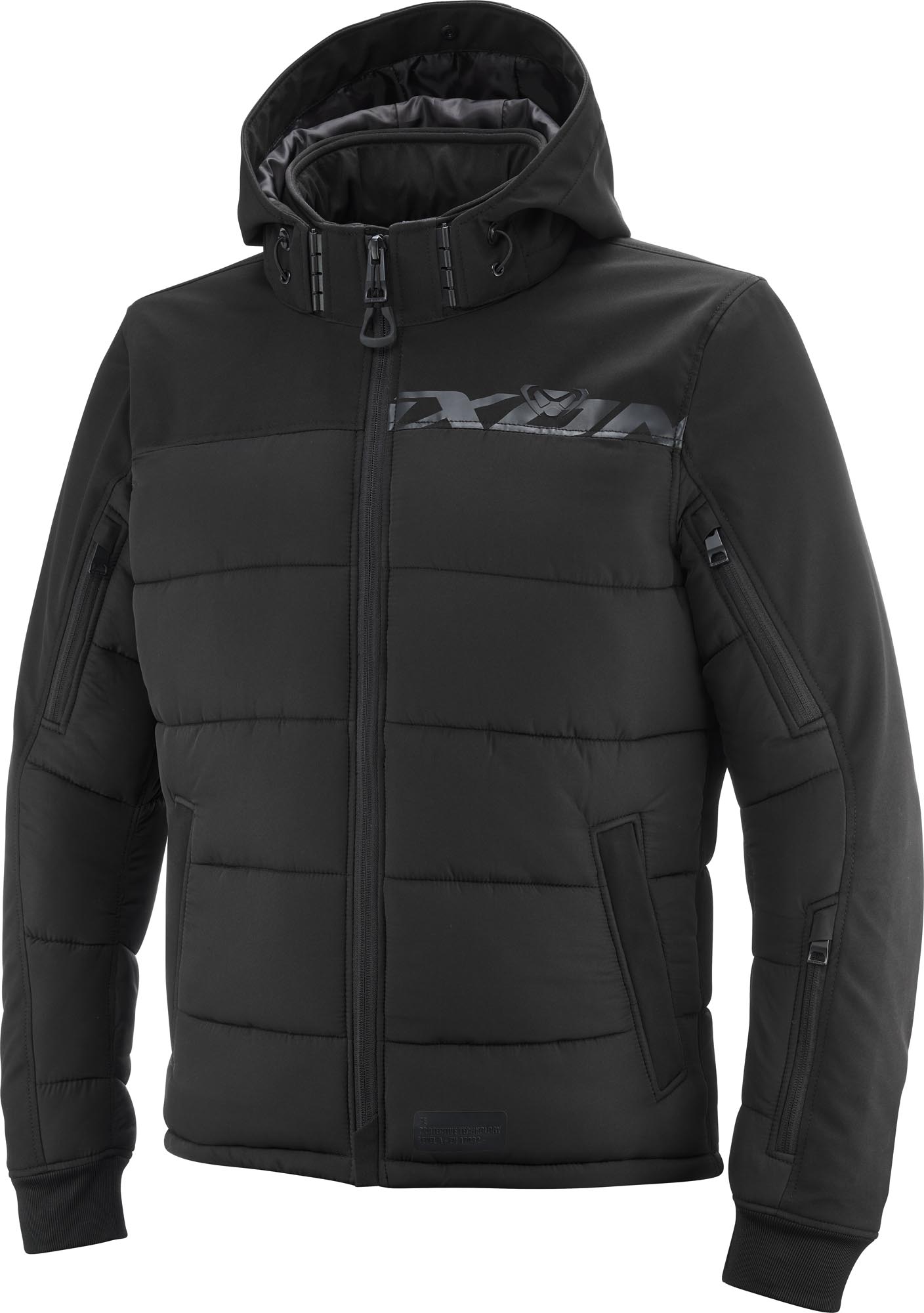 Ixon Aspen waterproof Motorcycle Textile Jacket black 4XL Figure 1