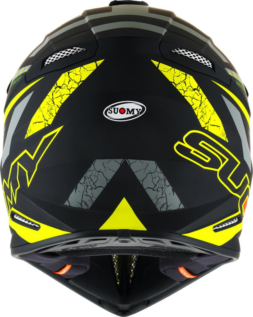 Suomy X-Wing Reel E06 Motocross Helmet black/grey/yellow M (57/58) Figure 4