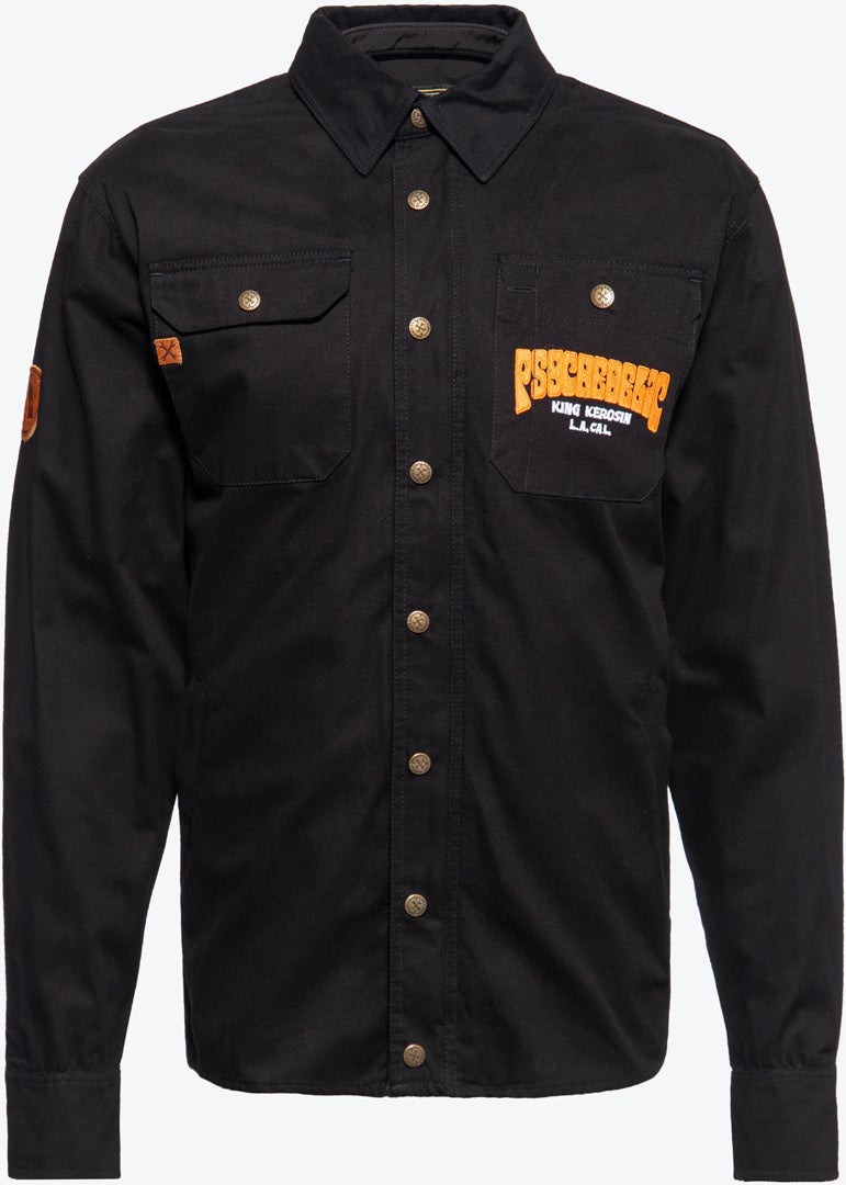 King Kerosin Psycedellic Chopper Workwear Camisa Artigo principal Figura 1