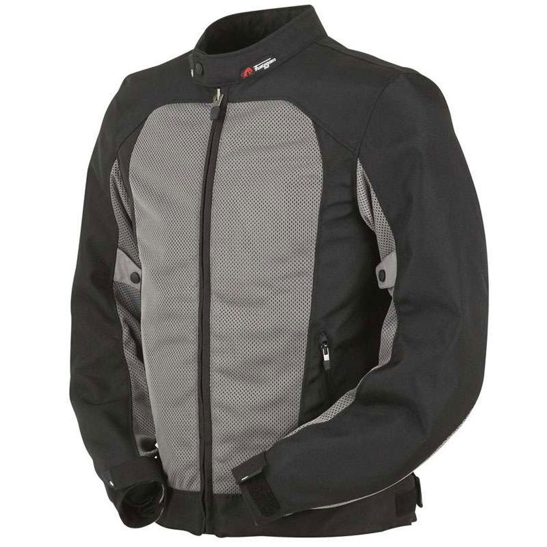 Furygan Genesis Mistral Evo Motorcycle Textile Jacket black/grey XXL Figure 1