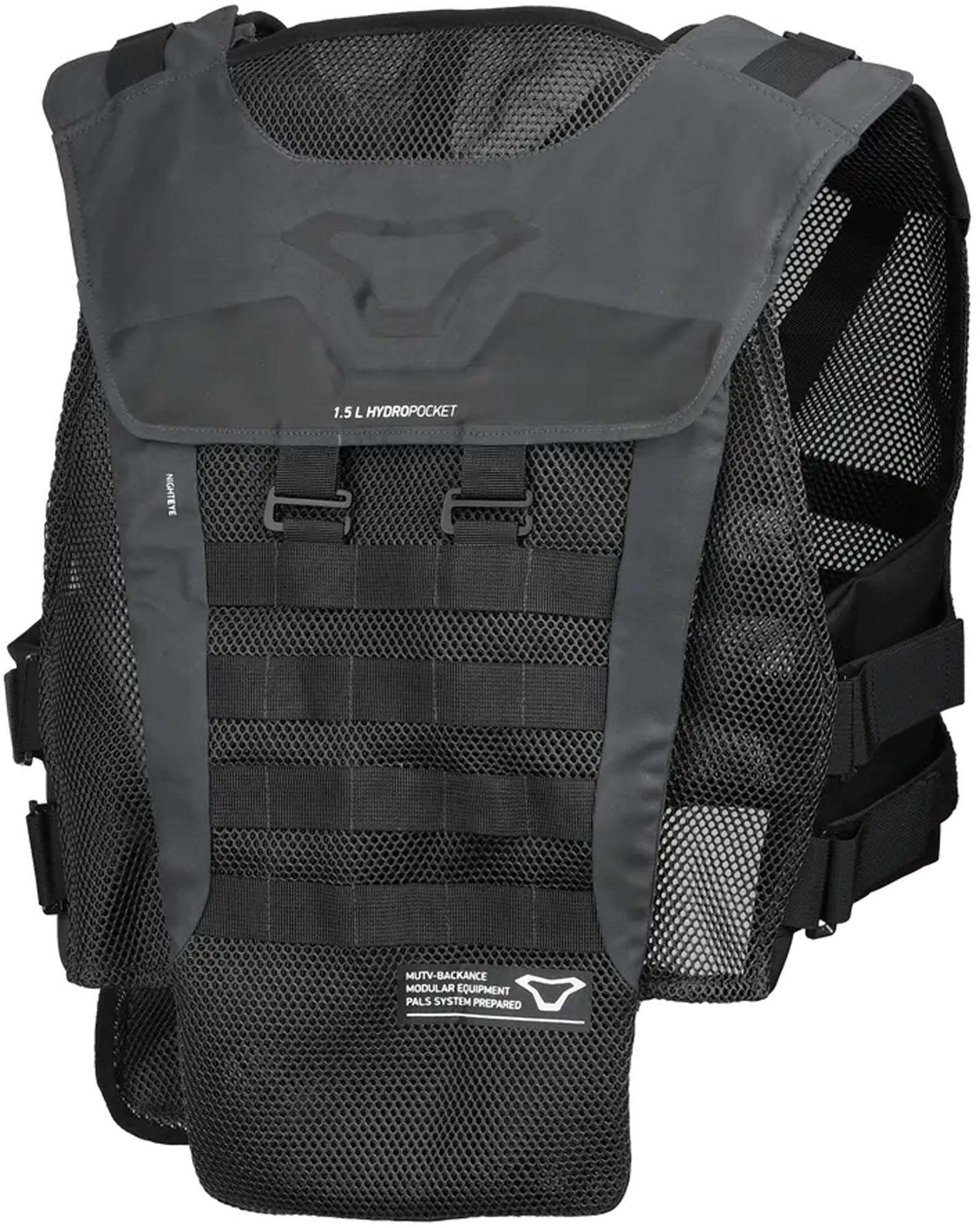 Macna MUTV Backance Motorsykkelvest Svart XXL/XXXL Figur 2