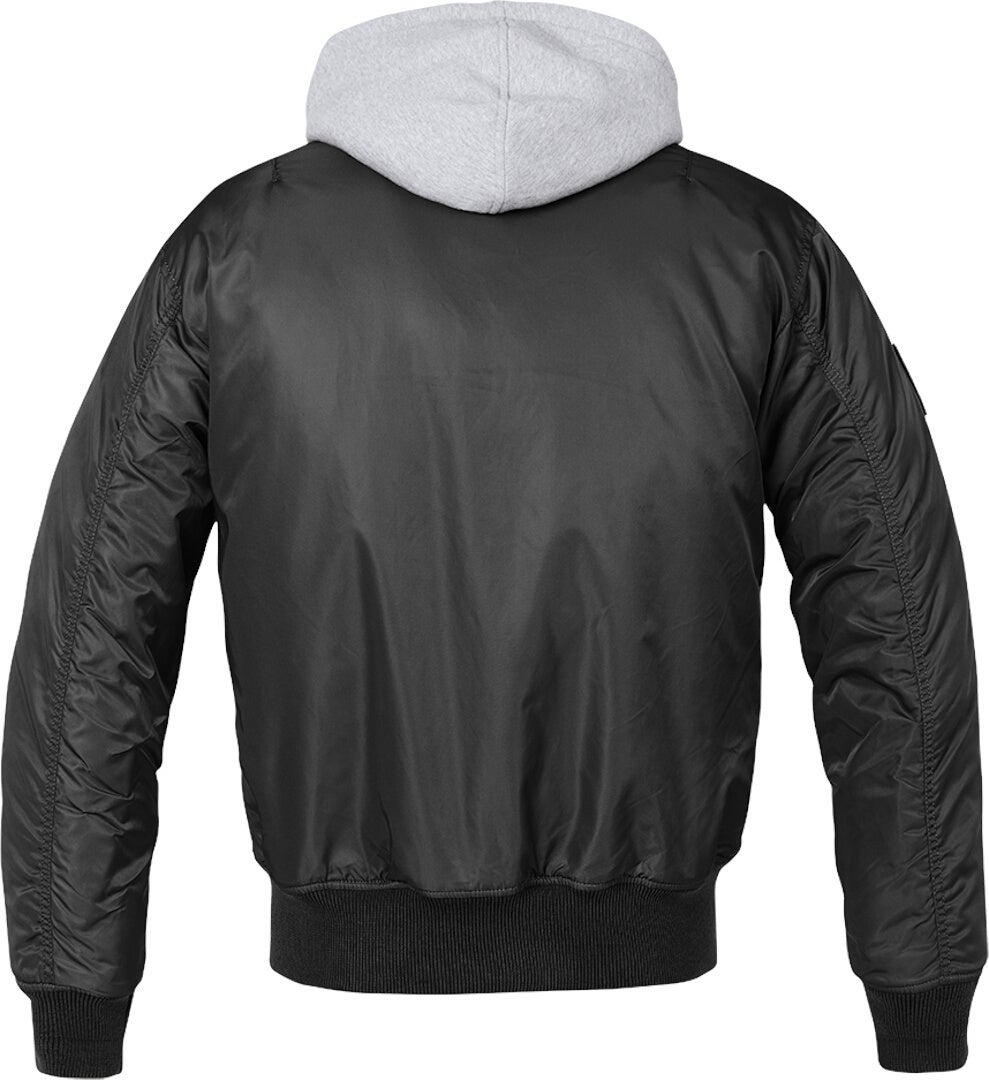 Brandit MA1 Sweat Hættejakke sort/grå 5XL Figur 2