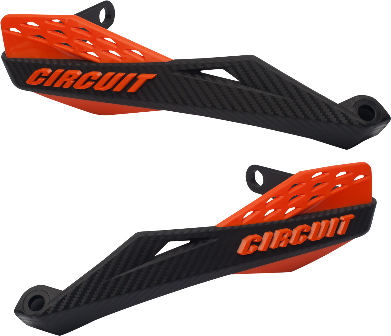 Circuit Equipment FENIX Guarda de Mão preto/laranja Figura 1