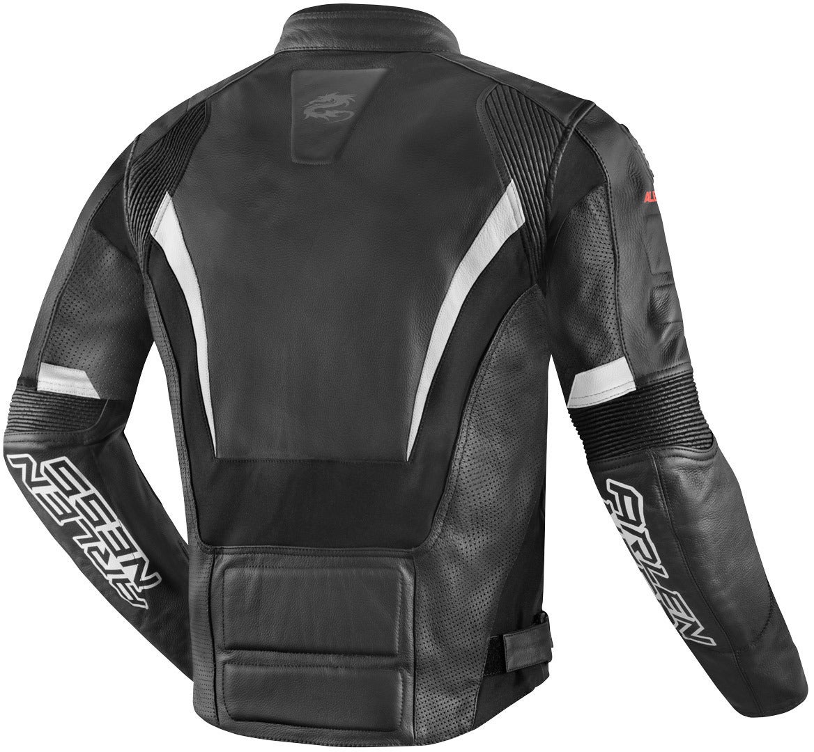 Arlen Ness Sportivo Motorcycle Leather Jacket black/white 52 Figure 2