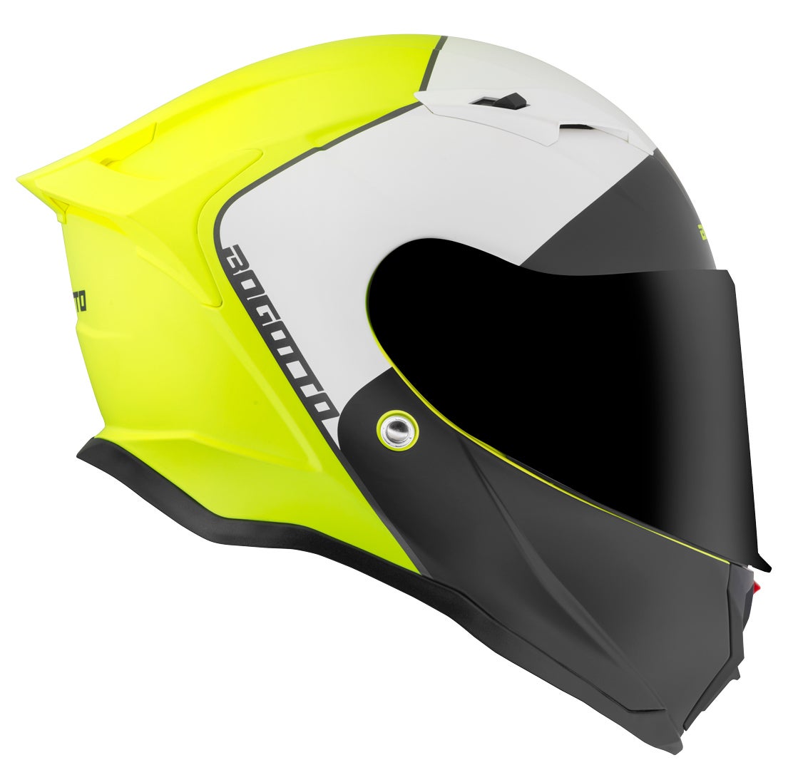 Bogotto H153 BT SPN Bluetooth Helmet black matt/yellow M (57/58) Figure 3