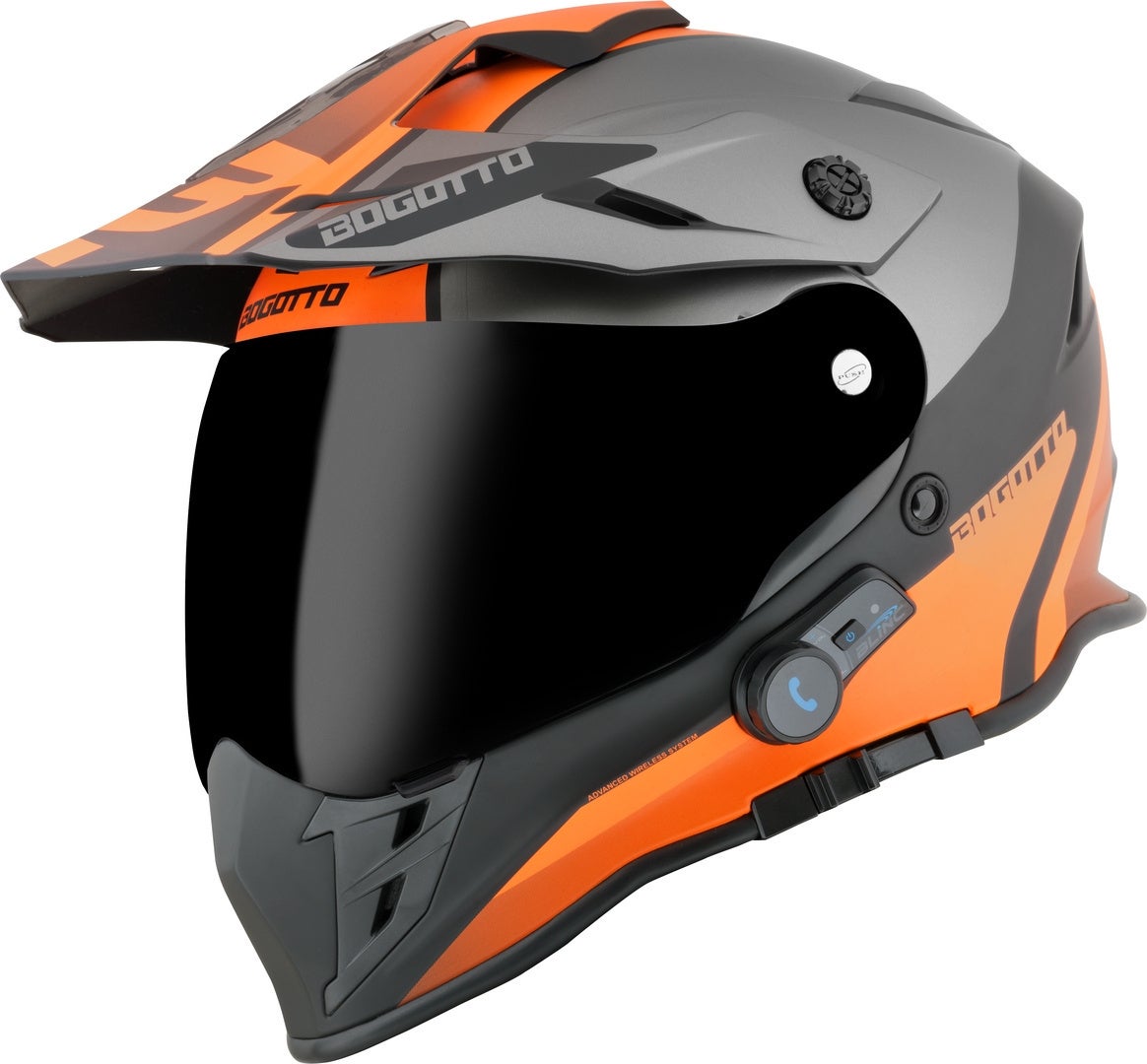 Matte Black/Grey/Orange