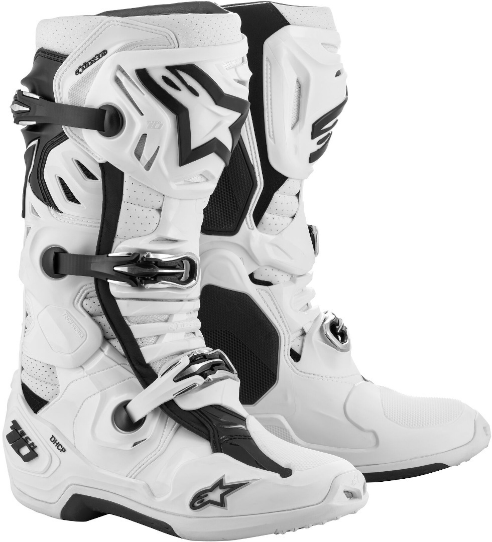Alpinestars Men's White Tech 10 Supervented Motocross Boots
