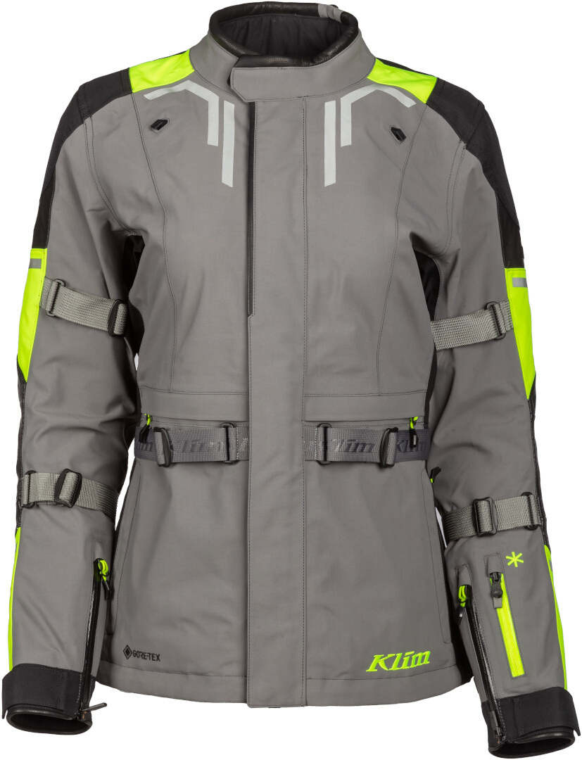 Klim Altitude 2023 Jachetă textilă pentru motociclete gri/negru/galben S Figura 5