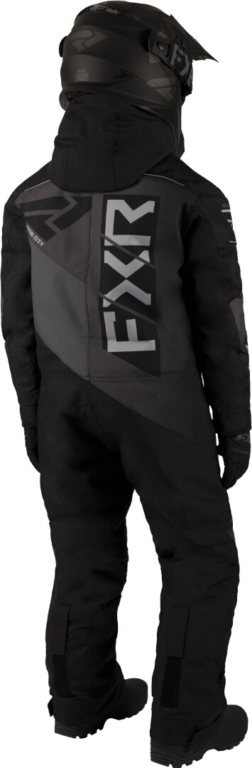 FXR Helium 2023 Costumul de snowmobil Youth One Piece Negru/gri 10 Figura 2