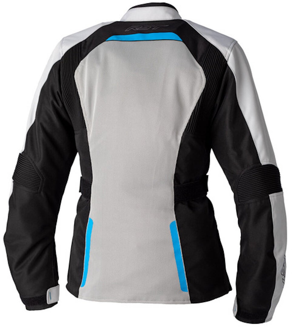 RST Ava Mesh waterproof Dámska motocyklová textilná bunda svetlosivá/modrá S Obrázok 2