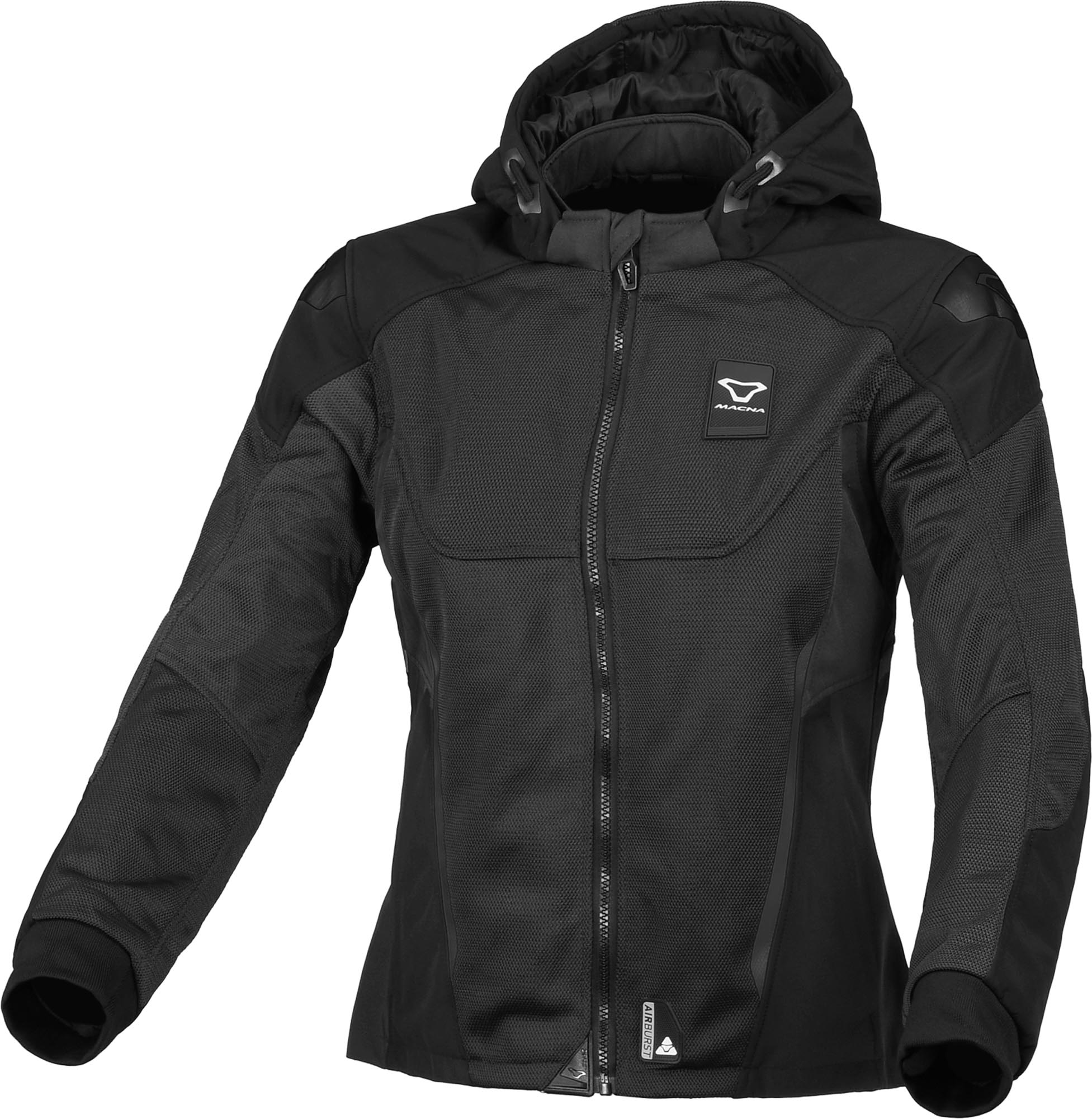 Macna Oximesh Dámská motocyklová textilní bunda černá M Obrázek 1