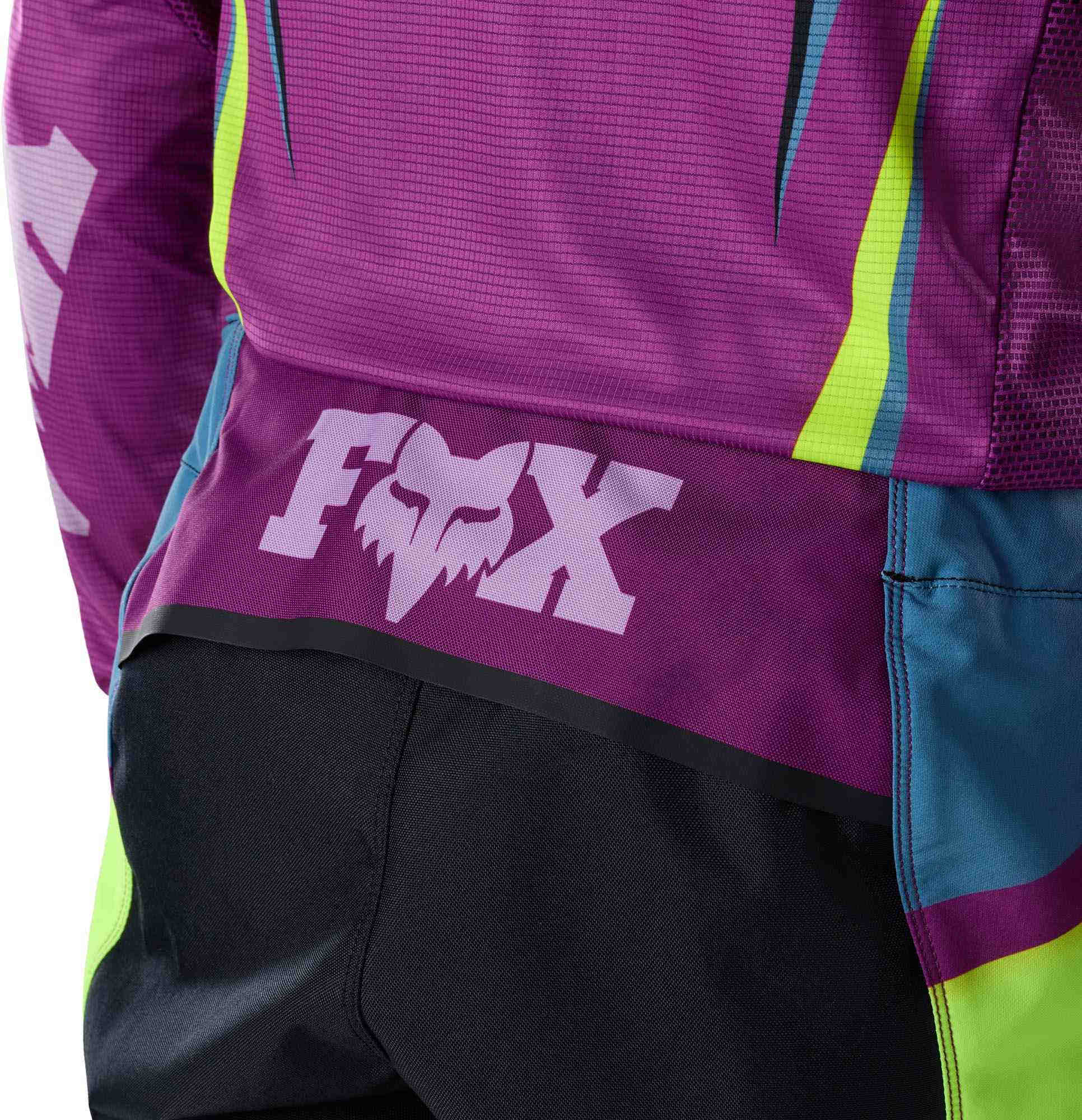 FOX Flexair Thorn Motocross Pants violet/black 34 Figure 6