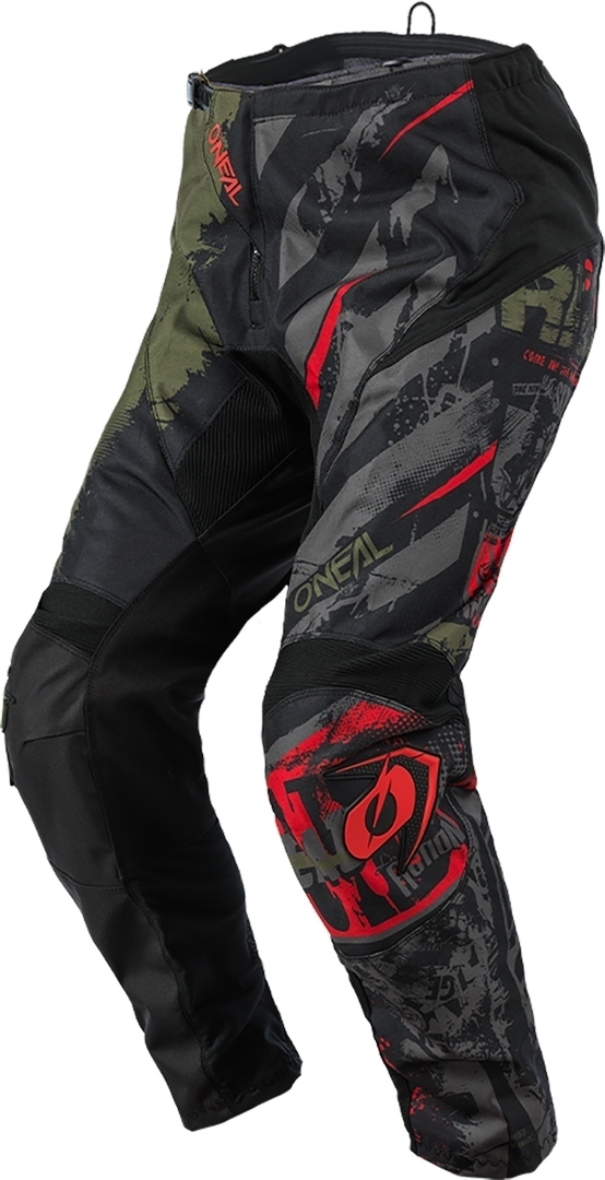 Oneal Element Ride Motocross bukser sort/grøn 36 Figur 1
