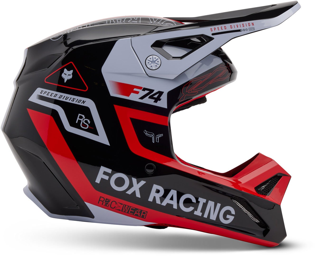 FOX V1 Race Spec MIPS Casco da motocross rosso XL (61/62) Figura 6