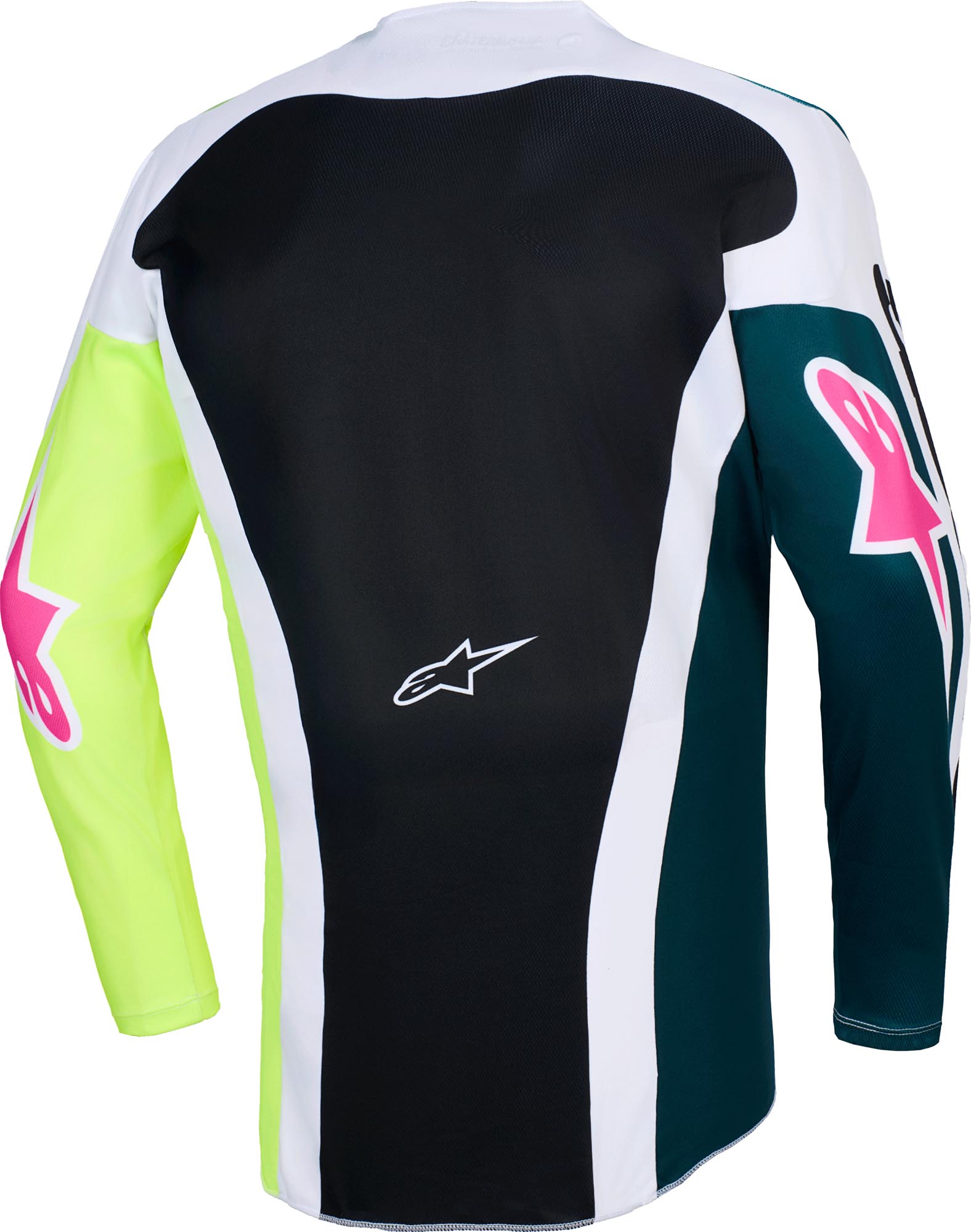 Alpinestars Racer Portl Tricou de motocross Verde/Alb/Negru L Figura 2