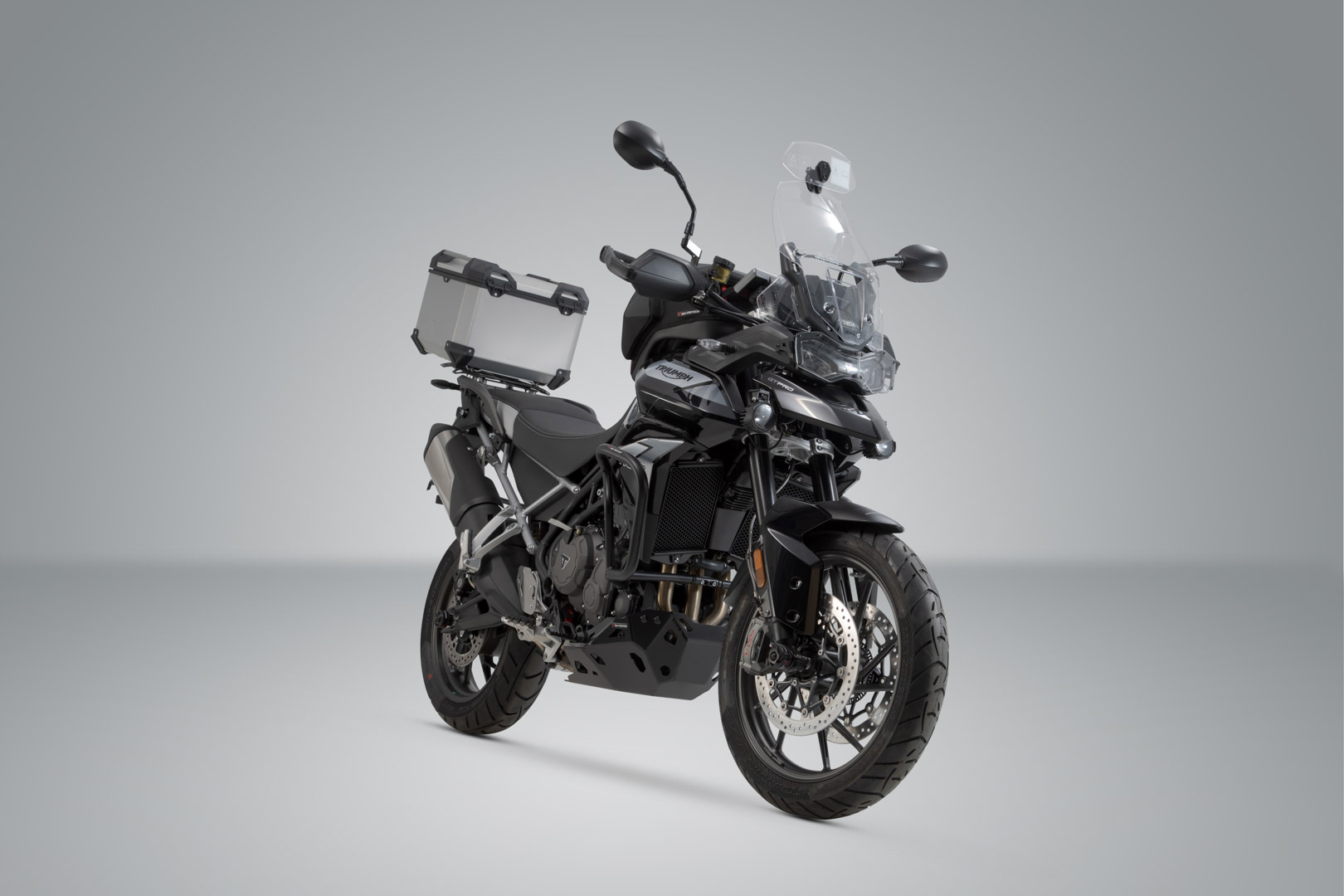 SW-Motech TRAX ADV toppfodral - Silver. Triumph Tiger 900 (19-) / 1200 (22-). Figur 2