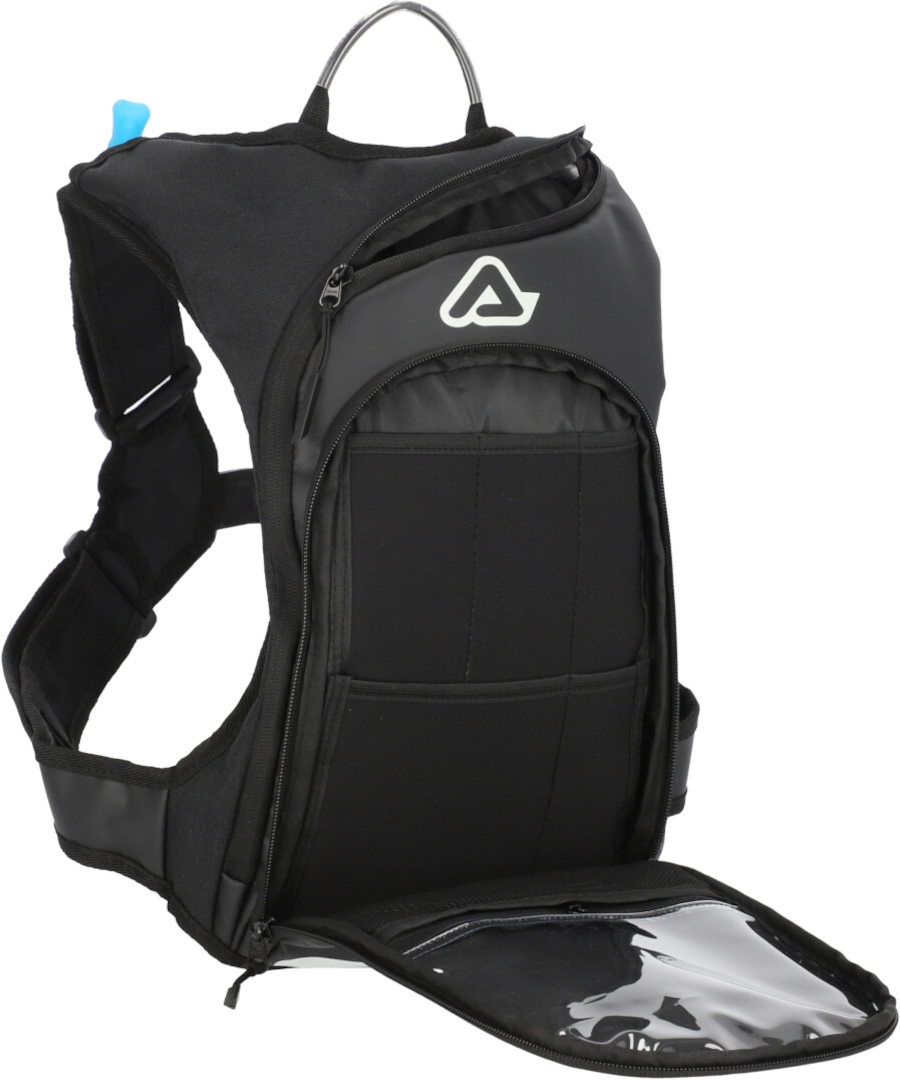 Acerbis Sather Logo 9L Rucsacul de hidratare alb/negru Figura 5