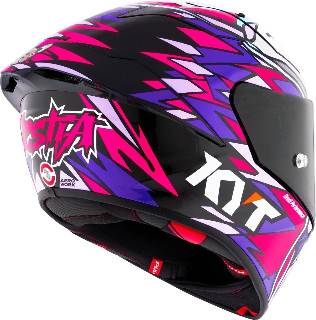 KYT KX-1 Race GP Bastianini Replica 2023 Helm S (55/56) Abbildung 8